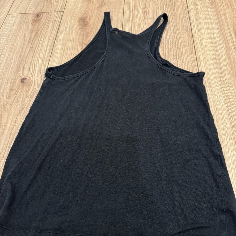 Black Racerback Tank Top - Picture 2 of 5